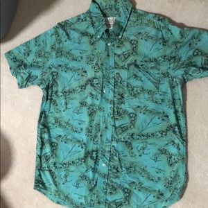 Men’s Lucky Brand Hula Wear Aloha Shirt